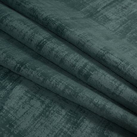 Embossed Textured Velvet - Aqua - British Imported
