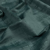 Embossed Textured Velvet - Aqua - British Imported