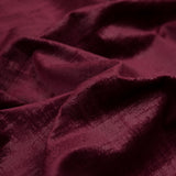 Embossed Textured Velvet - Berry - British Imported