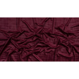 Embossed Textured Velvet - Berry - British Imported