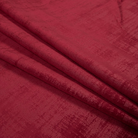 Embossed Textured Velvet - Cassis - British Imported