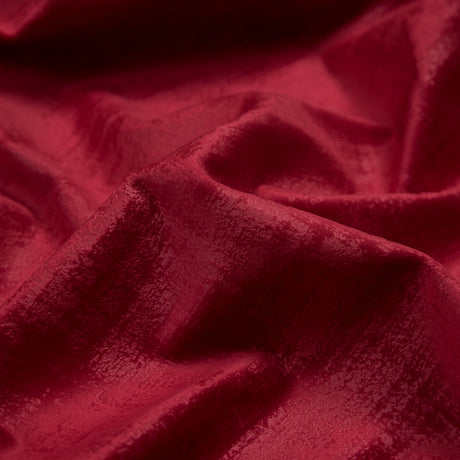Embossed Textured Velvet - Cassis - British Imported