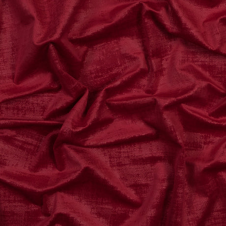 Embossed Textured Velvet - Cassis - British Imported