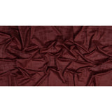 Embossed Textured Velvet - Claret - British Imported