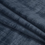 Embossed Textured Velvet - Denim - British Imported