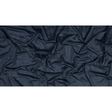Embossed Textured Velvet - Denim - British Imported
