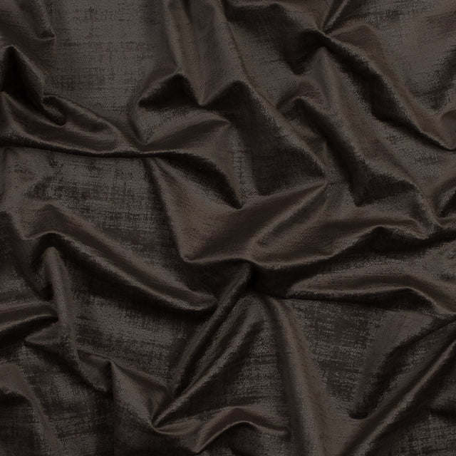 Embossed Textured Velvet - Driftwood - British Imported