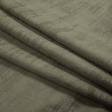Embossed Textured Velvet - Olive - British Imported