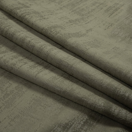 Embossed Textured Velvet - Olive - British Imported