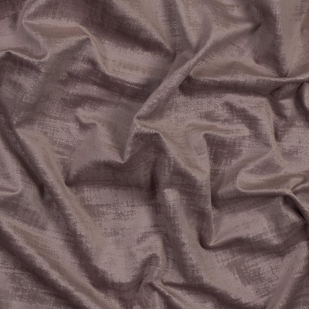 Embossed Textured Velvet - Orchid - British Imported