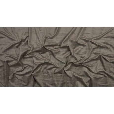 Embossed Textured Velvet - Putty - British Imported