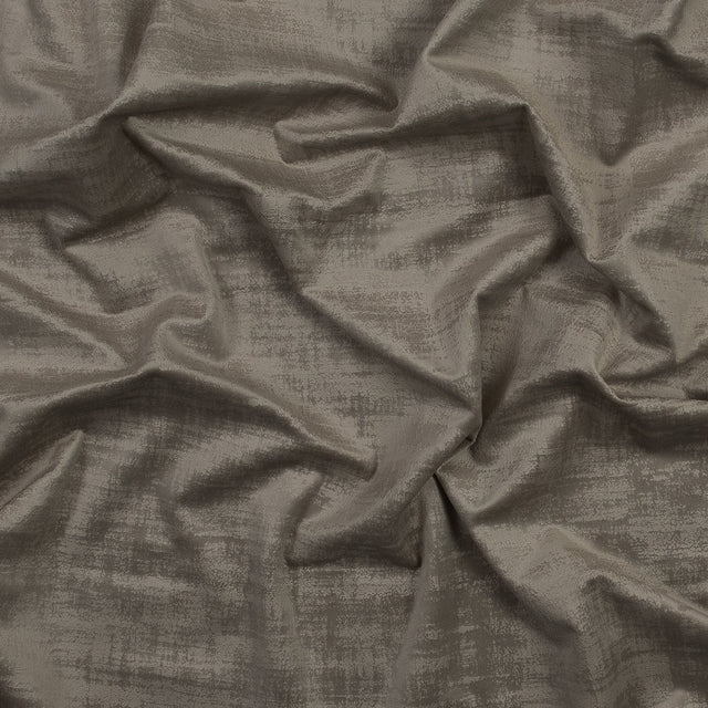 Embossed Textured Velvet - Putty - British Imported