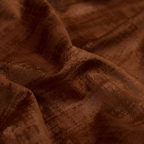 Embossed Textured Velvet - Saffron - British Imported