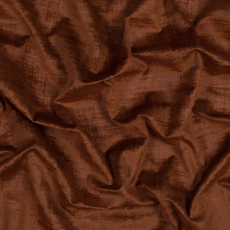Embossed Textured Velvet - Saffron - British Imported