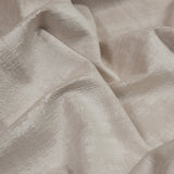 Embossed Textured Velvet - Sesame - British Imported
