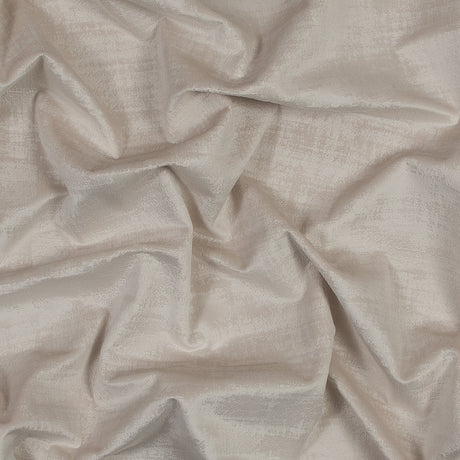 Embossed Textured Velvet - Sesame - British Imported
