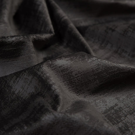 Embossed Textured Velvet - Slate - British Imported