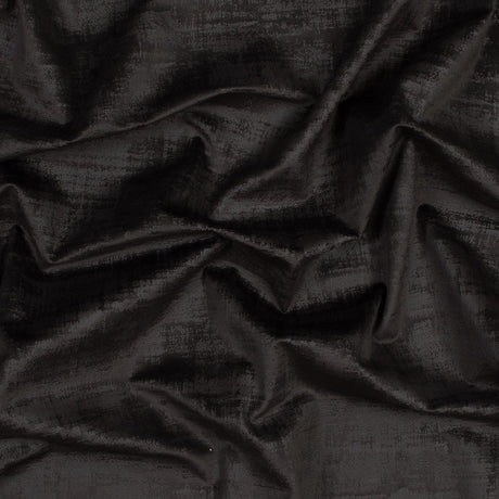 Embossed Textured Velvet - Slate - British Imported