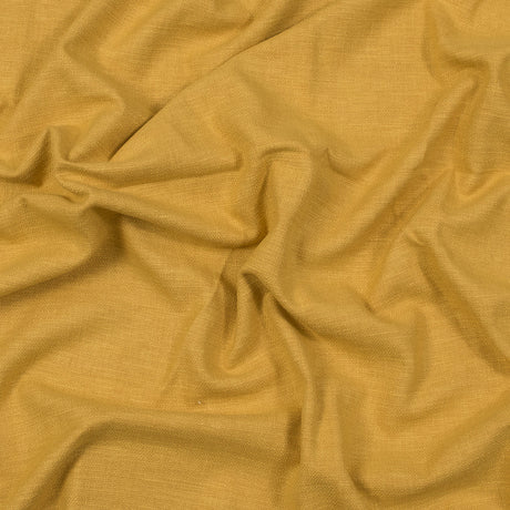 Polyester and Cotton Woven - Buttercup - British Imported