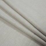 Polyester and Cotton Woven - Ecru - British Imported