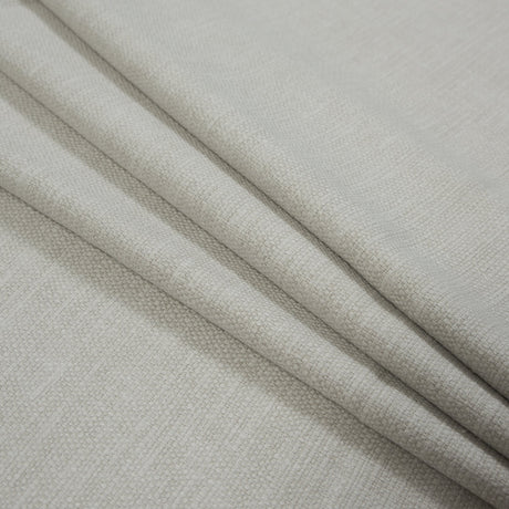 Polyester and Cotton Woven - Ecru - British Imported
