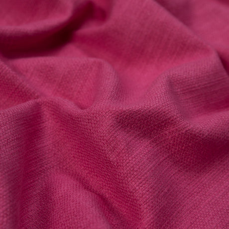 Polyester and Cotton Woven - Fuchsia - British Imported