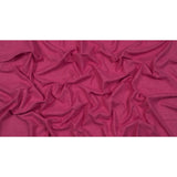 Polyester and Cotton Woven - Fuchsia - British Imported