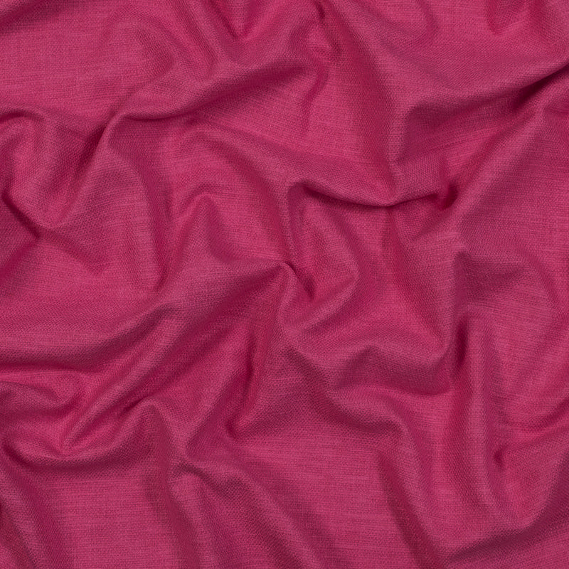 Polyester and Cotton Woven - Fuchsia - British Imported