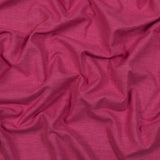 Polyester and Cotton Woven - Fuchsia - British Imported