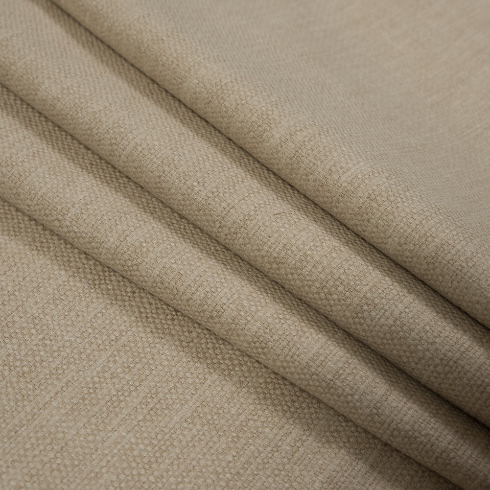 Polyester and Cotton Woven - Wheat - British Imported