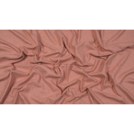 Polyester and Cotton Woven - Coral - British Imported