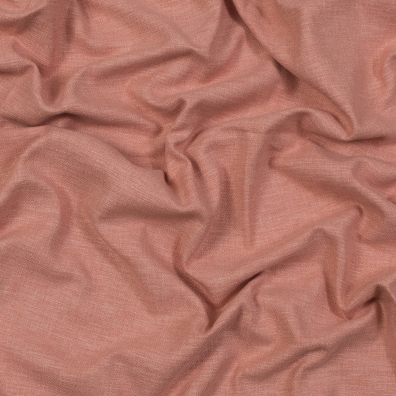 Polyester and Cotton Woven - Coral - British Imported