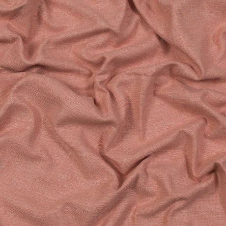 Polyester and Cotton Woven - Coral - British Imported
