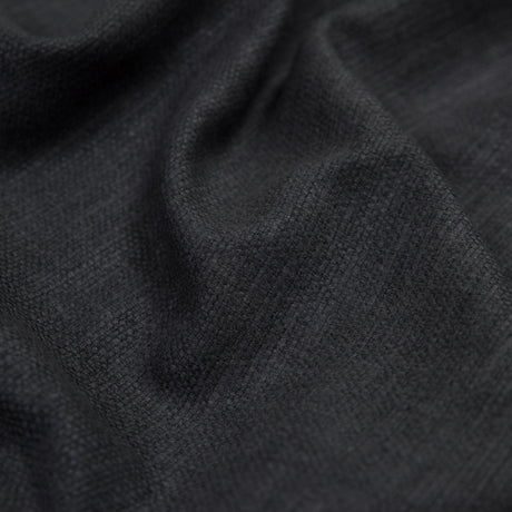 Polyester and Cotton Woven - Charcoal - British Imported