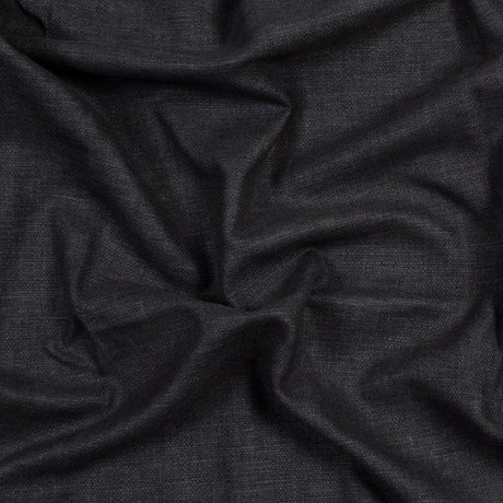 Polyester and Cotton Woven - Charcoal - British Imported