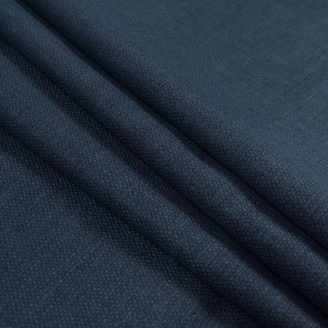 Polyester and Cotton Woven - Indigo - British Imported