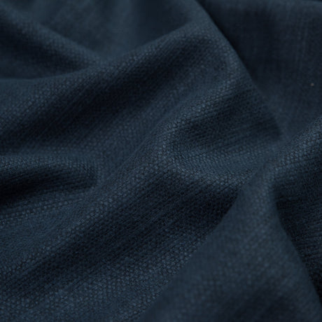 Polyester and Cotton Woven - Indigo - British Imported