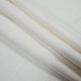 Polyester and Cotton Woven - Ivory - British Imported