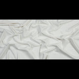 Polyester and Cotton Woven - Ivory - British Imported