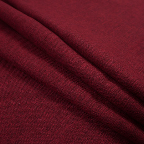 Polyester and Cotton Woven - Merlot - British Imported