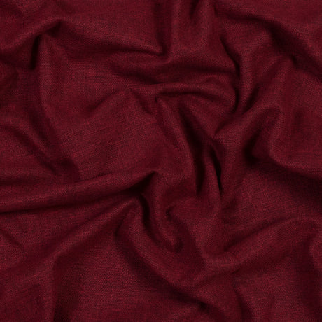 Polyester and Cotton Woven - Merlot - British Imported