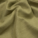 Polyester and Cotton Woven - Olive - British Imported