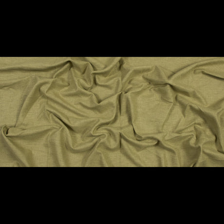 Polyester and Cotton Woven - Olive - British Imported