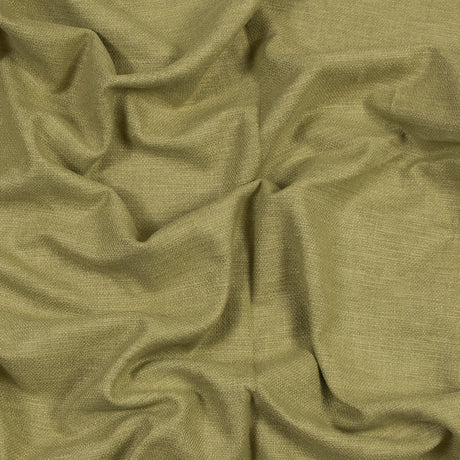 Polyester and Cotton Woven - Olive - British Imported