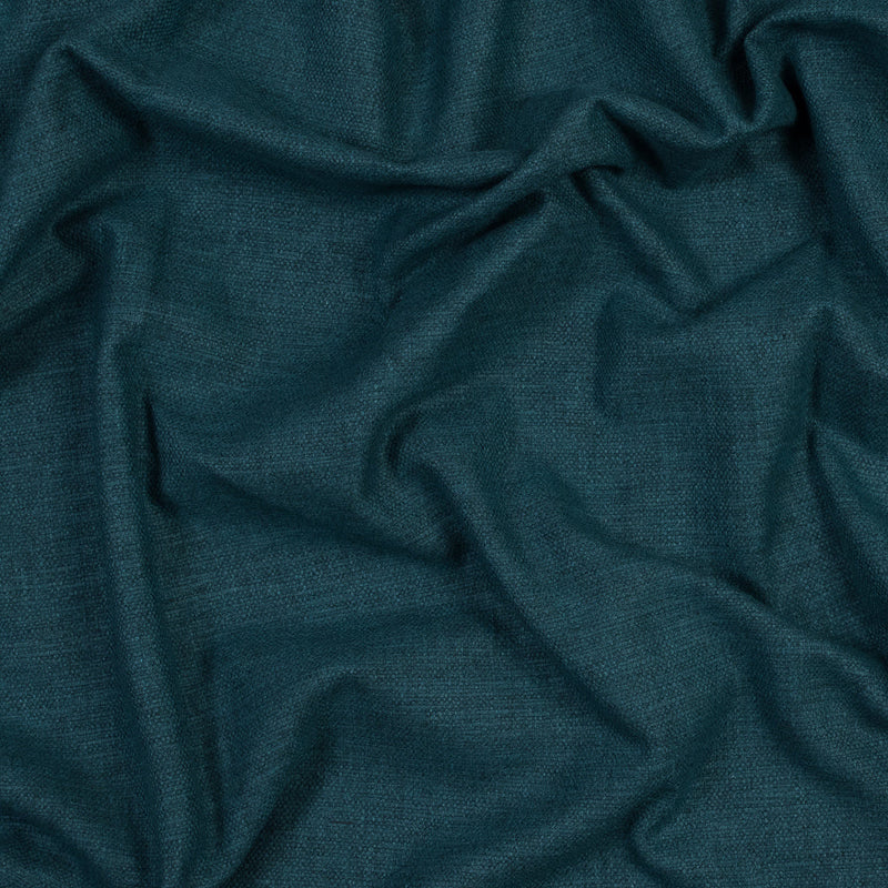 Polyester and Cotton Woven - Peacock - British Imported