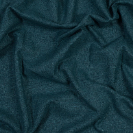 Polyester and Cotton Woven - Peacock - British Imported