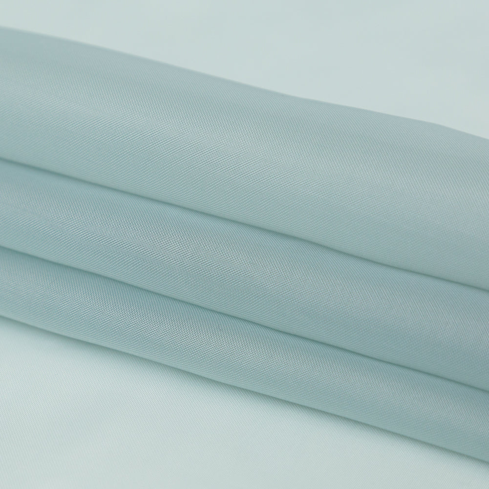 Smooth Drapery Sheers Fabric - Aqua - British Imported