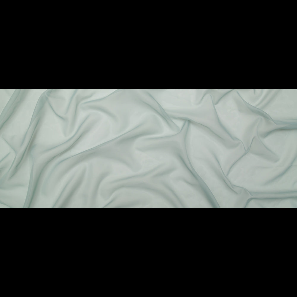 Smooth Drapery Sheers Fabric - Aqua - British Imported