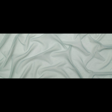 Smooth Drapery Sheers Fabric - Aqua - British Imported