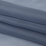 Smooth Drapery Sheers Fabric - Denim - British Imported